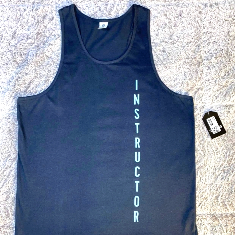 Zumbawear Active Men's Instructor Tank Bold Black Size Legendary MSRP $32